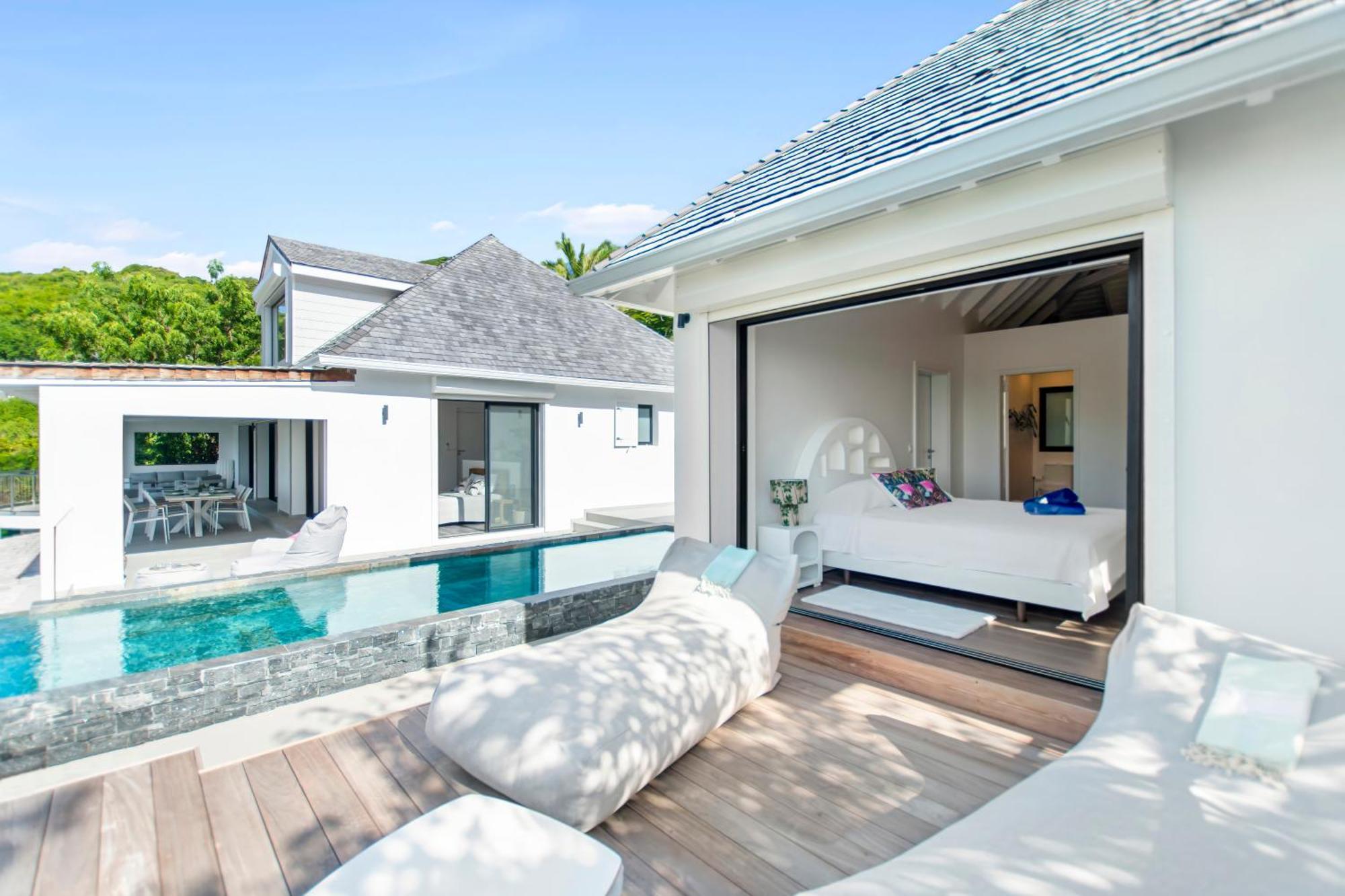 Villa Prestigieuse Avec Vue Spectaculaire Sur L Anse Marcel ภายนอก รูปภาพ