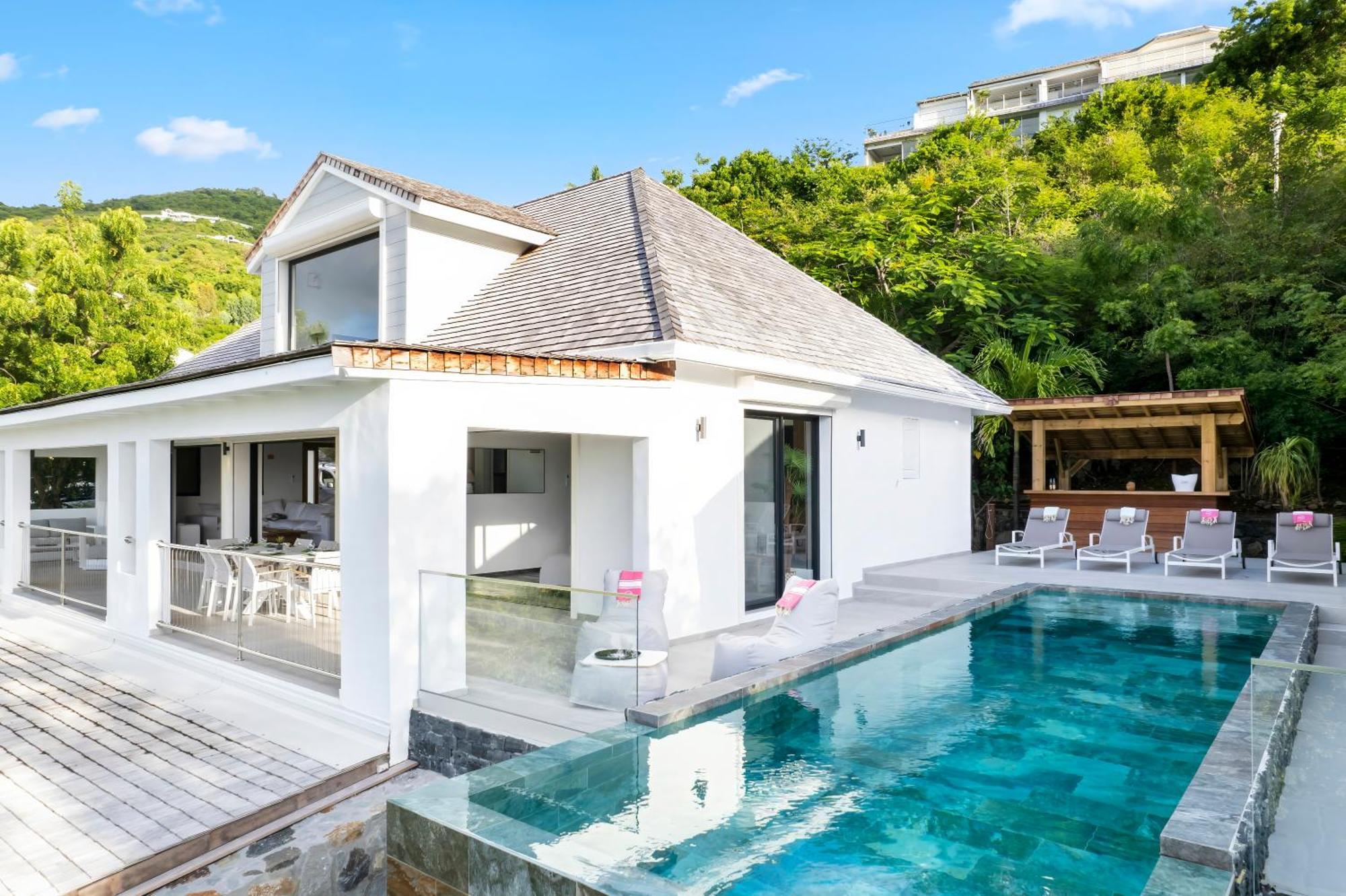 Villa Prestigieuse Avec Vue Spectaculaire Sur L Anse Marcel ภายนอก รูปภาพ