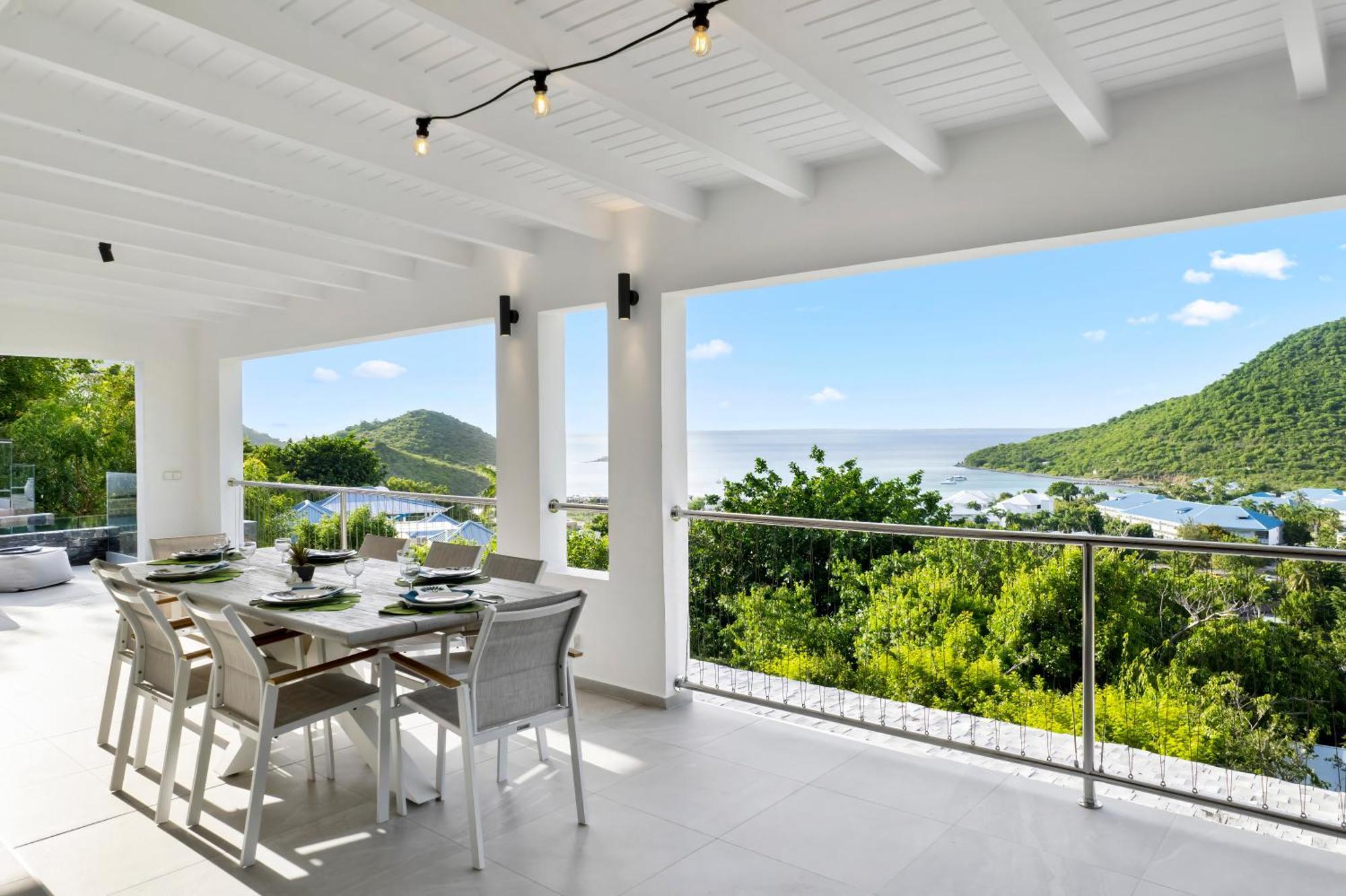 Villa Prestigieuse Avec Vue Spectaculaire Sur L Anse Marcel ภายนอก รูปภาพ